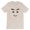 Brick Forces Jamesster Face Short-Sleeve Unisex T-Shirt - Soft Cream / S