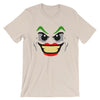 Brick Forces Joker Face Short-Sleeve Unisex T-Shirt - Soft Cream / S