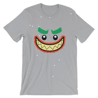 Brick Forces Joker Face Short-Sleeve Unisex T-Shirt - Silver / S