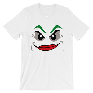 Brick Forces Joker Face Short-Sleeve Unisex T-Shirt - White / XS
