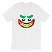 Brick Forces Joker Face Short-Sleeve Unisex T-Shirt - White / XS