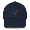Brick Forces Logo Dad hat - Navy - Printful Clothing