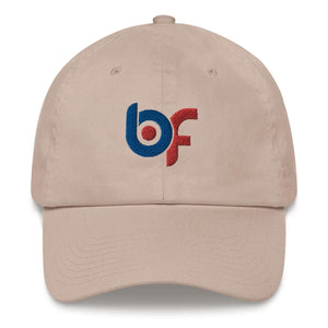 Brick Forces Logo Dad hat - Stone - Printful Clothing