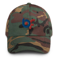 Brick Forces Logo Dad hat - Green Camo - Printful Clothing