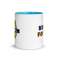 Brick Forces Medieval Mug with Color Inside - Printful Clothing