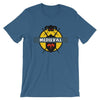 Brick Forces Medieval Short-Sleeve Unisex T-Shirt - Steel Blue / S