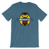 Brick Forces Medieval Short-Sleeve Unisex T-Shirt - Heather Deep Teal / S