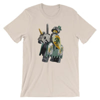 Brick Forces Mounted Knight Short-Sleeve Unisex T-Shirt - Soft Cream / S