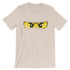 Brick Forces Ninja Eyes Short-Sleeve Unisex T-Shirt - Soft Cream / S