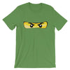Brick Forces Ninja Eyes Short-Sleeve Unisex T-Shirt - Leaf / S