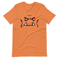 Brick Forces Orc Face Short-Sleeve Unisex T-Shirt - Burnt Orange / XS