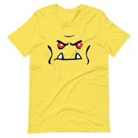 Brick Forces Orc Face Short-Sleeve Unisex T-Shirt - Yellow / S