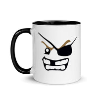 Brick Forces Pirate Face Mug with Color Inside - Printful Clothing