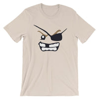 Brick Forces Pirate Face Short-Sleeve Unisex T-Shirt - Soft Cream / S