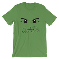 Brick Forces Scruffy Face Short-Sleeve Unisex T-Shirt - Leaf / S