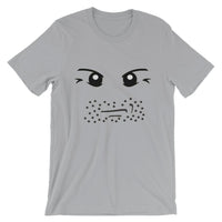 Brick Forces Scruffy Face Short-Sleeve Unisex T-Shirt - Silver / S