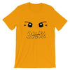 Brick Forces Scruffy Face Short-Sleeve Unisex T-Shirt - Gold / S