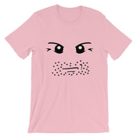 Brick Forces Scruffy Face Short-Sleeve Unisex T-Shirt - Pink / S