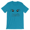 Brick Forces Scruffy Face Short-Sleeve Unisex T-Shirt - Aqua / S