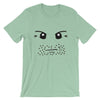Brick Forces Scruffy Face Short-Sleeve Unisex T-Shirt - Heather Prism Mint / XS
