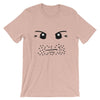 Brick Forces Scruffy Face Short-Sleeve Unisex T-Shirt - Heather Prism Peach / XS