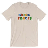 Brick Forces Short-Sleeve Unisex T-Shirt - Soft Cream / S