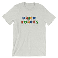 Brick Forces Short-Sleeve Unisex T-Shirt - Ash / S