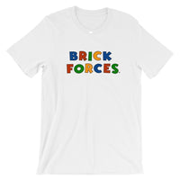 Brick Forces Short-Sleeve Unisex T-Shirt - White / XS