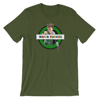 Brick Forces Short-Sleeve Unisex T-Shirt - Olive / S
