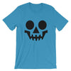 Brick Forces Skeleton Short-Sleeve Unisex T-Shirt - Ocean Blue / S