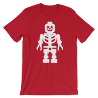 Brick Forces Skeleton Short-Sleeve Unisex T-Shirt - Red / S