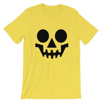Brick Forces Skeleton Short-Sleeve Unisex T-Shirt - Yellow / S
