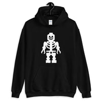 Brick Forces Skeleton Unisex Hoodie - Printful Clothing