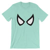 Brick Forces Spider Eyes Short-Sleeve Unisex T-Shirt - Heather Mint / S
