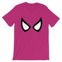 Brick Forces Spider Eyes Short-Sleeve Unisex T-Shirt - Berry / S