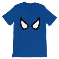 Brick Forces Spider Eyes Short-Sleeve Unisex T-Shirt - True Royal / S