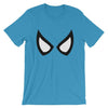 Brick Forces Spider Eyes Short-Sleeve Unisex T-Shirt - Ocean Blue / S