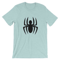 Brick Forces Spider Short-Sleeve Unisex T-Shirt - Heather Prism Ice Blue / XS