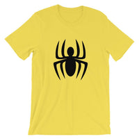 Brick Forces Spider Short-Sleeve Unisex T-Shirt - Yellow / S