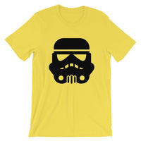 Brick Forces Storm Trooper Short-Sleeve Unisex T-Shirt - Yellow / S