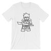 Brick Forces Warrior Short-Sleeve Unisex T-Shirt - White / XS