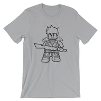 Brick Forces Warrior Short-Sleeve Unisex T-Shirt - Silver / S