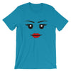 Brick Forces Wildstyle Face Short-Sleeve Unisex T-Shirt - Aqua / S