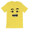 Brick Forces Worried Face Short-Sleeve Unisex T-Shirt - Yellow / S