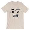 Brick Forces Worried Face Short-Sleeve Unisex T-Shirt - Soft Cream / S