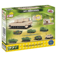 COBI M1 Abrams MICRO (77 Pieces) - Tanks