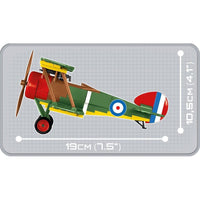 COBI World War I Sopwith F.1 Camel Biplane (170 Pieces) - Airplanes