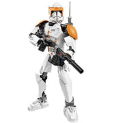 Brick Space Trooper Commander Cody Figure (82 Pieces) - Sets