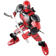 Brick Deadpool Figure (69 Pieces) - Sets