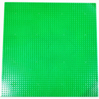 Minifig 48x48 Dots Building Block Baseplates - Lime Green - Baseplate